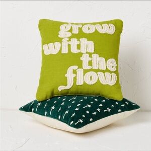 Grow with the Flow Decorative Pillows